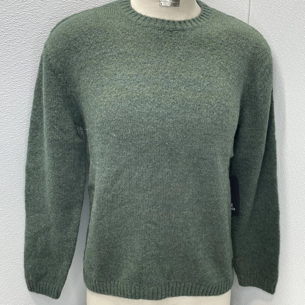 NEW ROARK Men’s Nordsman Wool Sweater Size L Green